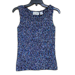 Gianni petite chunky knit tank top